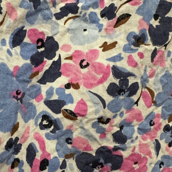 Boutique Floral Puff Sleeve Blouse, Women’s Size 4 - Picture 4 of 7